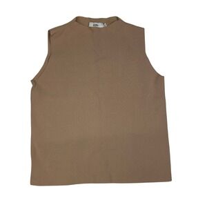 Love Bonito Sleeveless Knit Top Beige Women's US 10.)